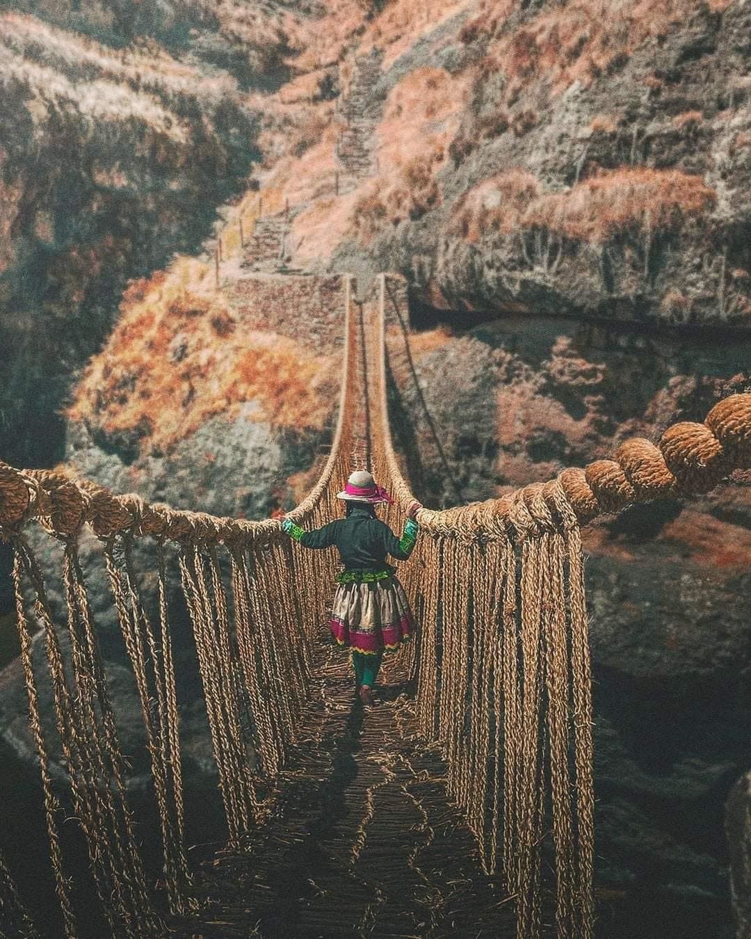 QUESWACHAKA INCAN ROPE BRIDGE