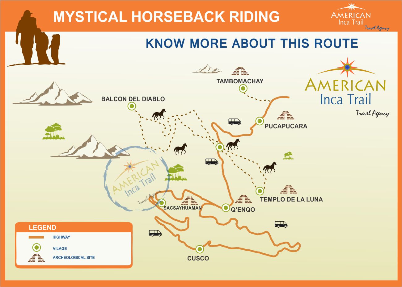 Mystical Horseback Riding map